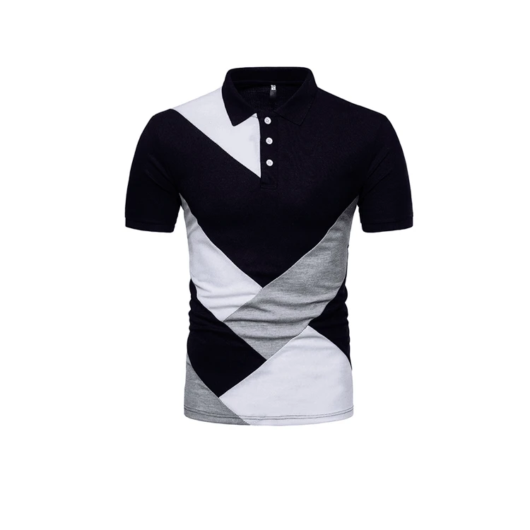 2019 fashion Patchwork Polo Shirt Men Summer Short Sleeve Slim Fit Polo Shirt Men Streetwear Office Bussiness Polo Shirt Men
2019 fashion Patchwork Polo Shirt Men Summer Short Sleeve Slim Fit Polo Shirt Men Streetwear Office Bussiness Polo Shirt Men