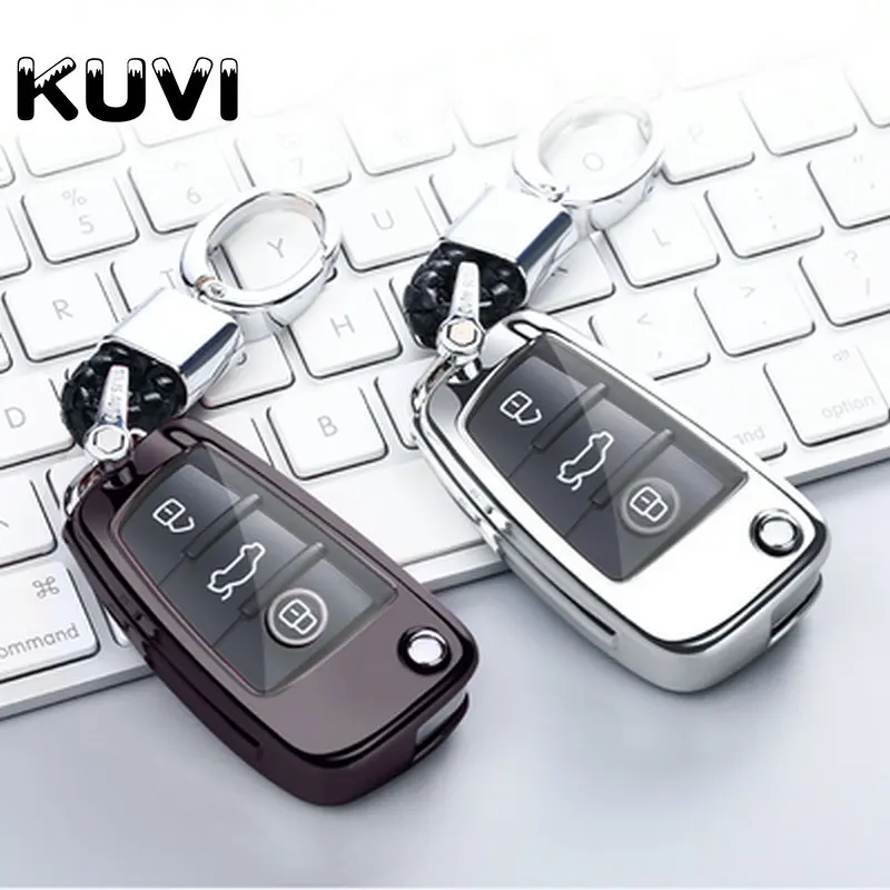 Car Key Cover Full Tpu Key Case Fob Shell For AUDI A1 A4 A3 A6 TT Q3 Q7 S3 Anti-drop Protection Holder Car-Styling Accessories
Car Key Cover Full Tpu Key Case Fob Shell For AUDI A1 A4 A3 A6 TT Q3 Q7 S3 Anti-drop Protection Holder Car-Styling Accessories