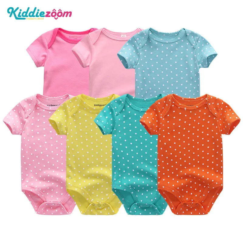 7Pcs/Sets Short Sleeve 3 6 9 12Months Newborn Rompers Baby Girl Clothes Boys Roupa de bebe Baby Jumpsuit Infant Product Clothing
7Pcs/Sets Short Sleeve 3 6 9 12Months Newborn Rompers Baby Girl Clothes Boys Roupa de bebe Baby Jumpsuit Infant Product Clothing