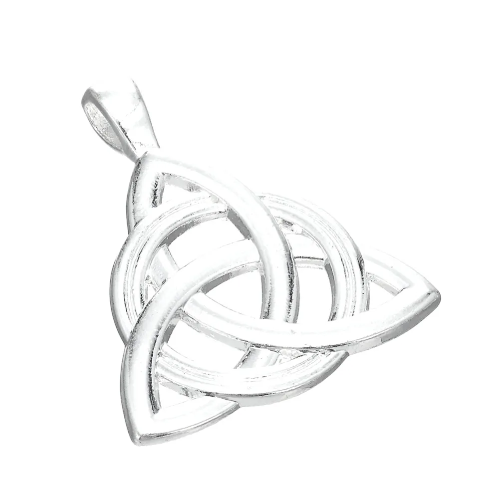 my shape 5pcs Triangle Knot Religious Charm Rhodium Plated Pendant Fit For Necklace & Bracelet Making Diy Jewelry
my shape 5pcs Triangle Knot Religious Charm Rhodium Plated Pendant Fit For Necklace & Bracelet Making Diy Jewelry