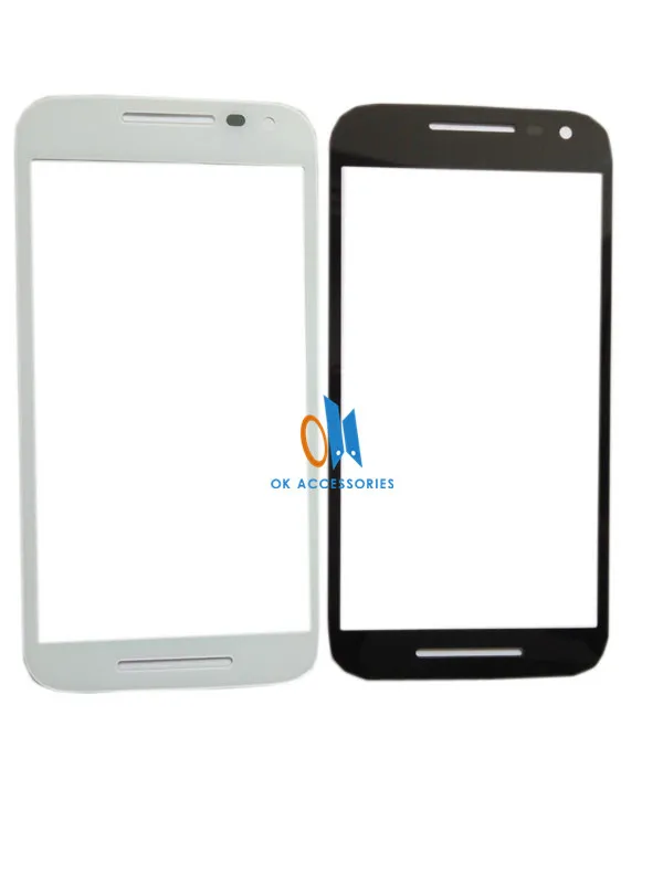 Черно-белый цвет 1 шт./лот для Motorola Moto G3 G 3rd Gen XT1540 XT1541 внешний стеклянный экран с