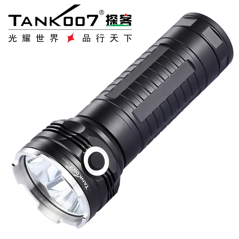 Светодиодный фонарик Tank007 RC11 Cree, светодиодный фонарик высокой мощности с 5 режимами, 2000 люмен, для поиска на улице, аккумулятор 3*18650
Светодиодный фонарик Tank007 RC11 Cree, светодиодный фонарик высокой мощности с 5 режимами, 2000 люмен, для поиска на улице, аккумулятор 3*18650