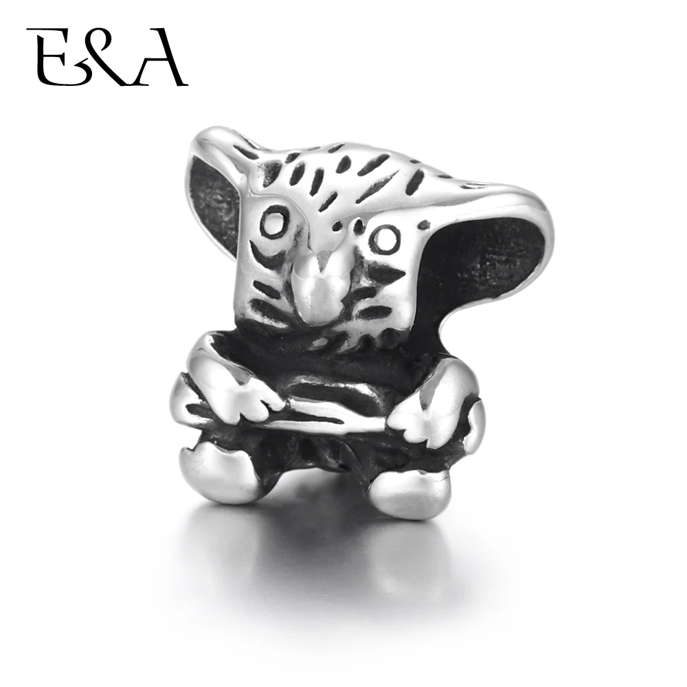 Stainless Steel Beads Sloth European Bead 5mm Hole Blacken Animal Charms for Making Bracelet DIY Jewelry Components
Stainless Steel Beads Sloth European Bead 5mm Hole Blacken Animal Charms for Making Bracelet DIY Jewelry Components