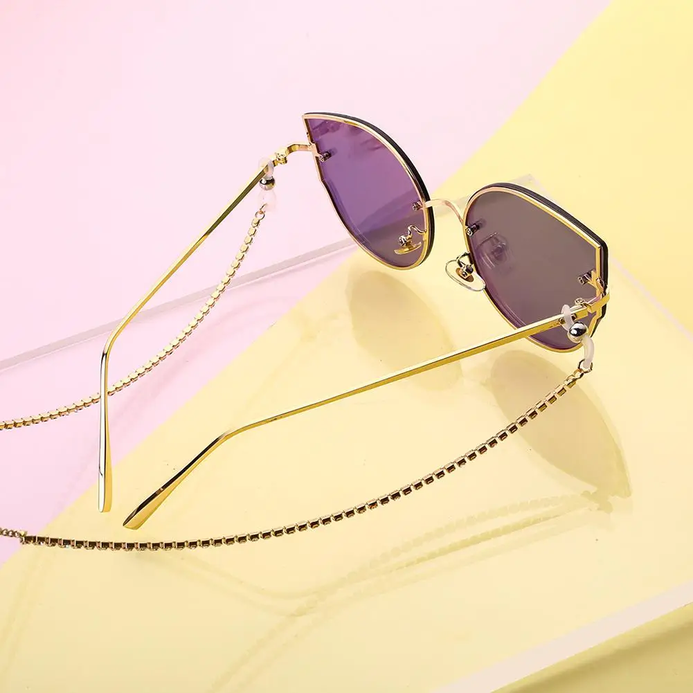 MISSKY Woman Eyeglasses Chain Gold Color All Match Rhinestone-encrusted Anti-slip Eyeglasses Chain Female Eyeglasses Accessory
MISSKY Woman Eyeglasses Chain Gold Color All Match Rhinestone-encrusted Anti-slip Eyeglasses Chain Female Eyeglasses Accessory