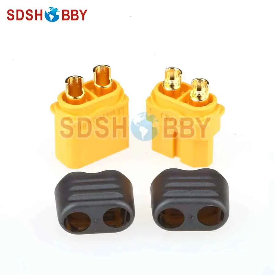 Amass XT60+ Male & Female Bullet Connector Plugs with Sheath Housing XT60 New Version Connector 10 Pairs for RC Models
Amass XT60+ Male & Female Bullet Connector Plugs with Sheath Housing XT60 New Version Connector 10 Pairs for RC Models