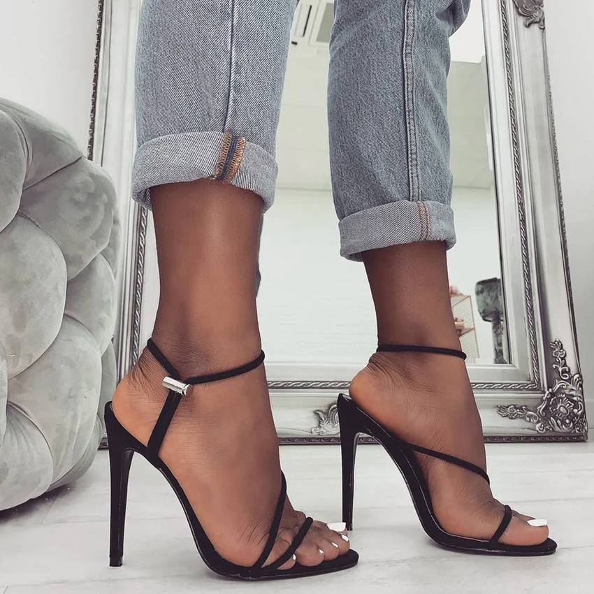 11CM High Heel Shoes Ladies Summer Sandals Woman Sandal Shoe Party Wedding Pumps Women High Heels Cross-Tied Ankle Strap Shoes
11CM High Heel Shoes Ladies Summer Sandals Woman Sandal Shoe Party Wedding Pumps Women High Heels Cross-Tied Ankle Strap Shoes