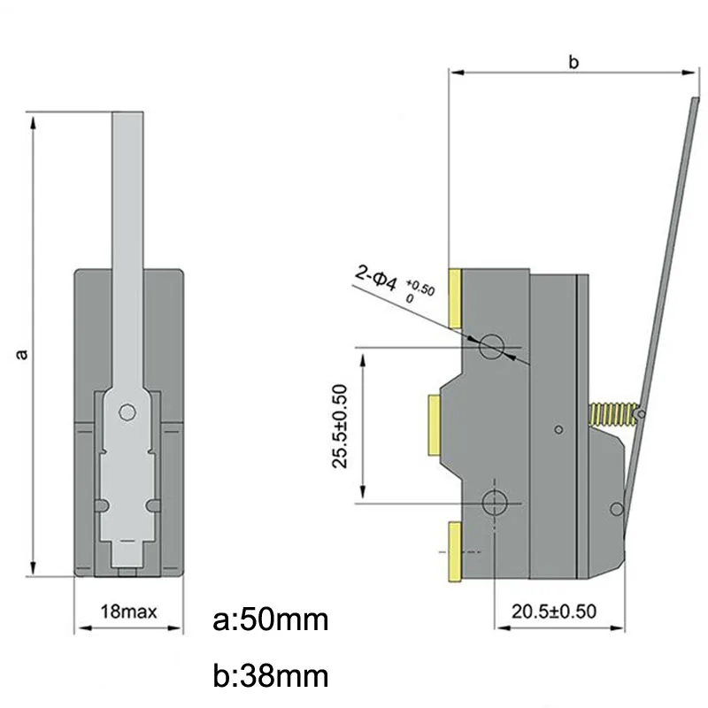 30pcs High Quality Travel Switch Limit Switches Microswitch LXW5-11N2 Short Handle Open and Close
30pcs High Quality Travel Switch Limit Switches Microswitch LXW5-11N2 Short Handle Open and Close
