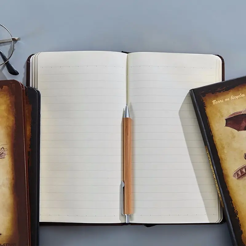 H5 Vintage Cute Hard Cover Book Horizontal Line Inner Paper Planner Sketchbook Polished Notbook Diary Book School Office Supplie 
H5 Vintage Cute Hard Cover Book Horizontal Line Inner Paper Planner Sketchbook Polished Notbook Diary Book School Office Supplie