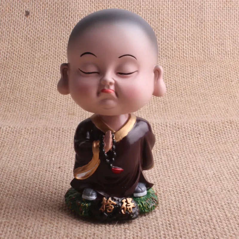 resin buddha statues China with not grudge Young Buddhist Monk bobble head Figurines
resin buddha statues China with not grudge Young Buddhist Monk bobble head Figurines