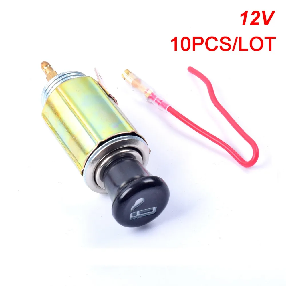10 PCS/LOT DC 12V Car Auto Cigarette Lighter Replacement Plug & Socket Assembly Set
10 PCS/LOT DC 12V Car Auto Cigarette Lighter Replacement Plug & Socket Assembly Set