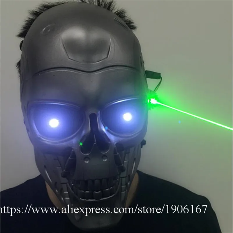 New Led Luminous Green Laserman Halloween Ghosts Mask Illuminate Stage Performance Headwear Green Laser Party Masquerade Masks
New Led Luminous Green Laserman Halloween Ghosts Mask Illuminate Stage Performance Headwear Green Laser Party Masquerade Masks