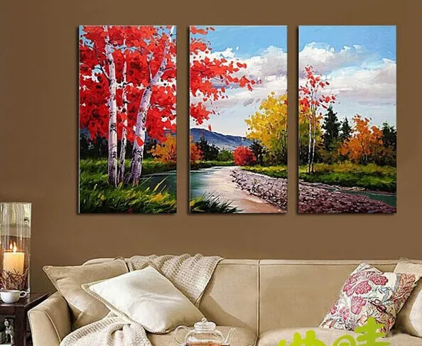 Modern fashion abstract oil painting on canvas very nice landscape paintings NO frame
Modern fashion abstract oil painting on canvas very nice landscape paintings NO frame