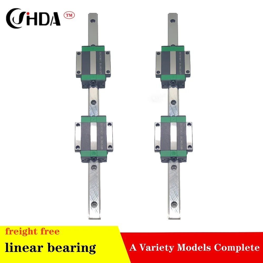freight free 2Pcs Linear guide HGR + 4Pcs The flange linear sliders HGW30CA or HGW30HA standard CNC parts
freight free 2Pcs Linear guide HGR + 4Pcs The flange linear sliders HGW30CA or HGW30HA standard CNC parts