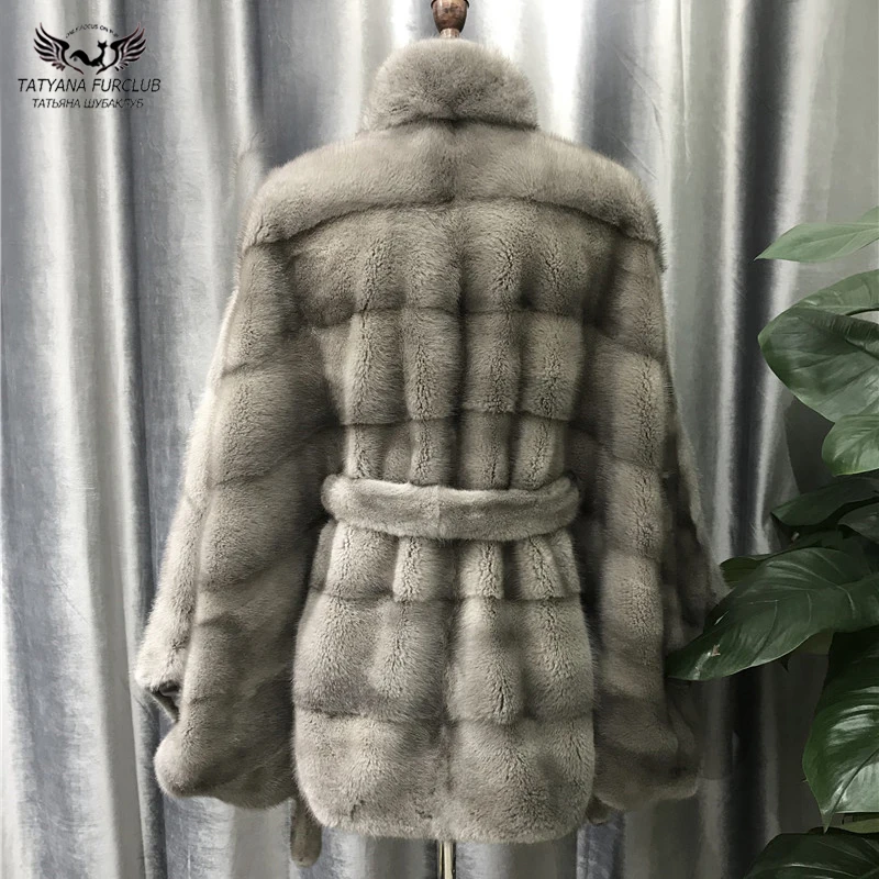 2021 New Real Fur Mink Coat Female Bat With Lapel Mink Fur Coats natural fur Long Fashion Women's Whole Skin Fur Outwear Jacket
2021 New Real Fur Mink Coat Female Bat With Lapel Mink Fur Coats natural fur Long Fashion Women's Whole Skin Fur Outwear Jacket