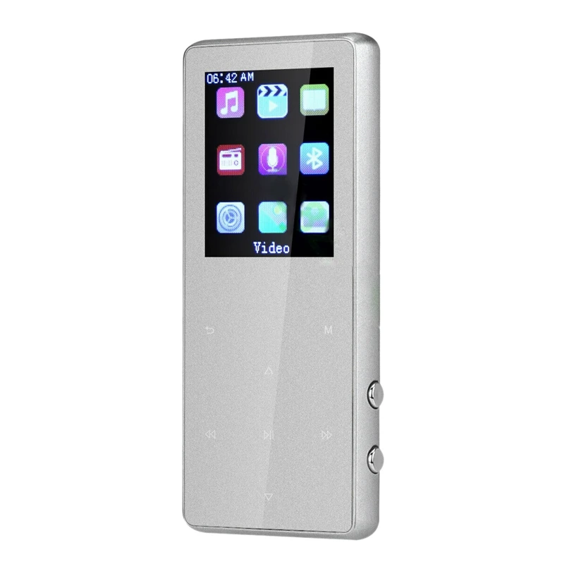 Портативный Bluetooth Mp3 музыкальный плеер с fm динамиком Hi Fi без потерь до 128