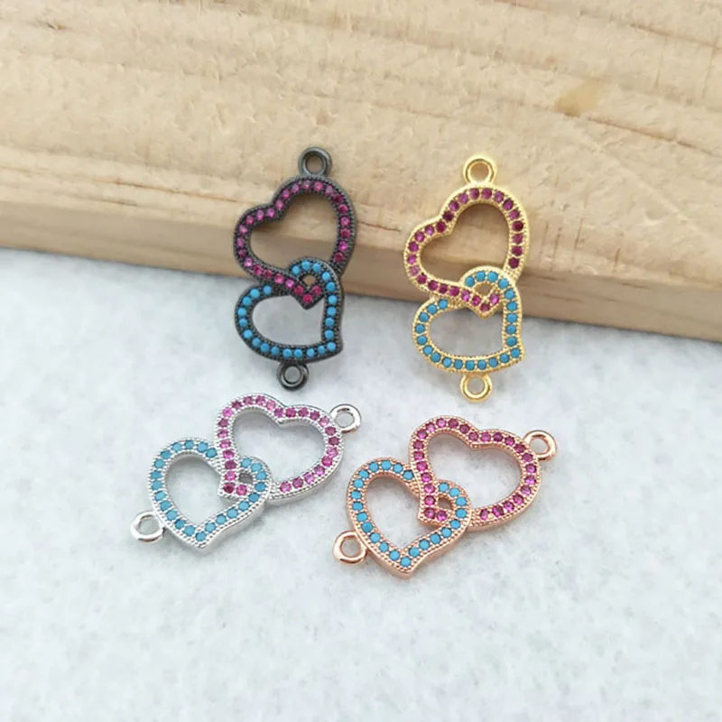 10 Pieces CZ zircon Micro Pave Connector,Double Bails Beads Charm,for DIY Bracelets Jewelry Finding CT332
10 Pieces CZ zircon Micro Pave Connector,Double Bails Beads Charm,for DIY Bracelets Jewelry Finding CT332