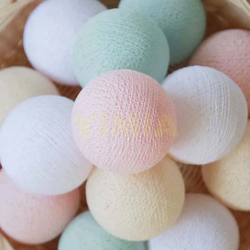 White Mint Cream Pastel Pink LED Cotton Ball Lights for Bedroom Wedding Kid's room Nursery Patio Party LED Fairy String lights
White Mint Cream Pastel Pink LED Cotton Ball Lights for Bedroom Wedding Kid's room Nursery Patio Party LED Fairy String lights