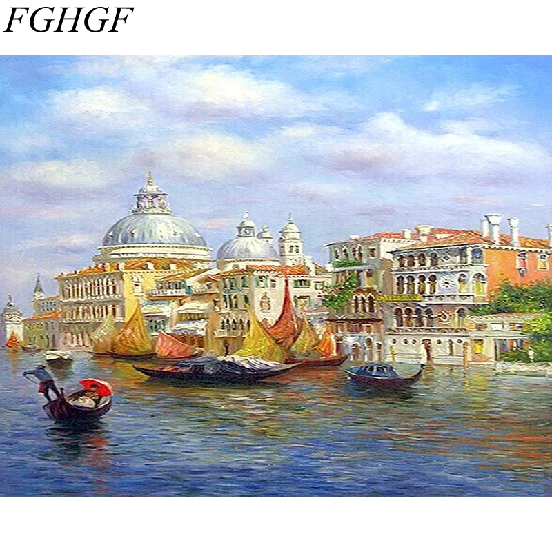 Картина по номерам на холсте с рисунком морского берега|diy painting|painting diyseascape painting |