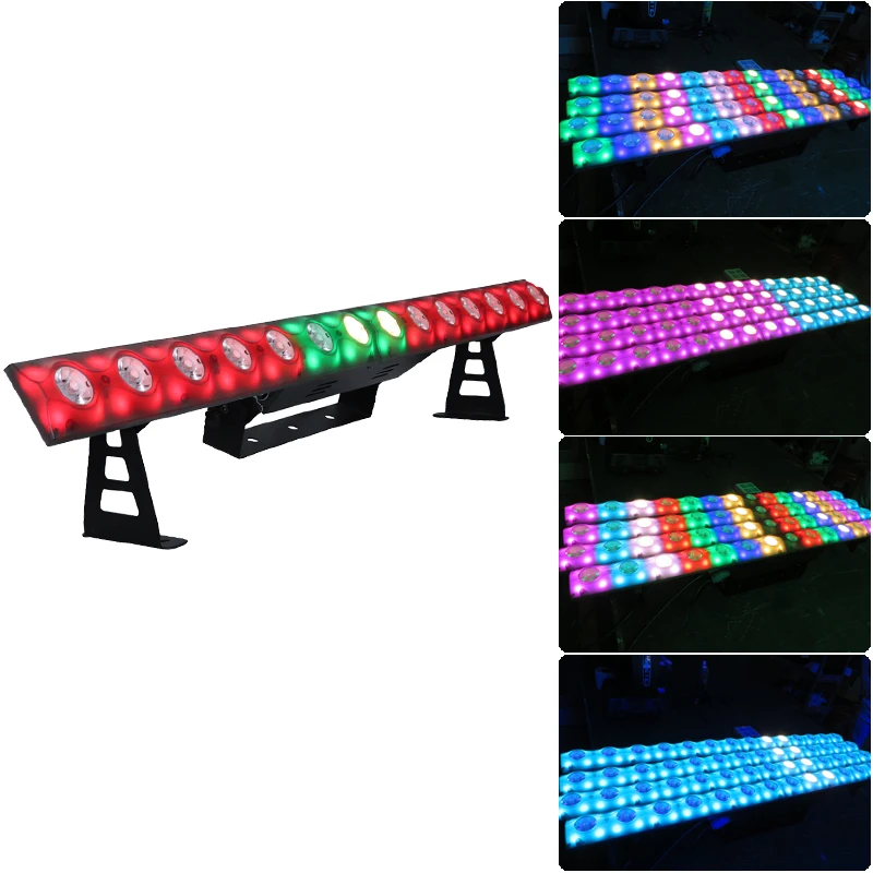14 шт. * 3 Вт Матрица led бар красочные изменения Линейный диммер ночной клуб дискотека шоу освещение
14 шт. * 3 Вт Матрица led бар красочные изменения Линейный диммер ночной клуб дискотека шоу освещение