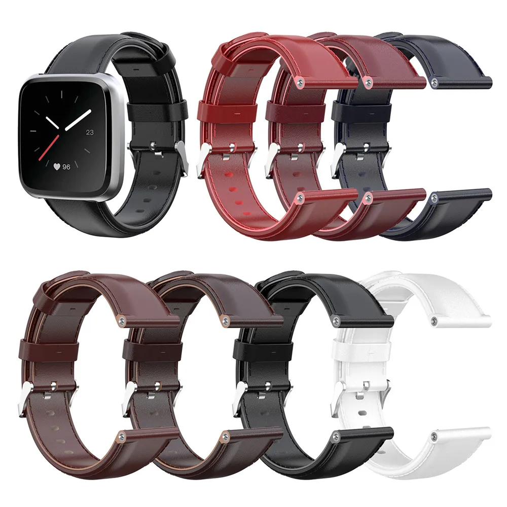 23mm Leather Smartwatch Strap Band for Fitbit Versa Lite for Fitbit Versa Replacement Band Bracelet Wristband Accessories
23mm Leather Smartwatch Strap Band for Fitbit Versa Lite for Fitbit Versa Replacement Band Bracelet Wristband Accessories