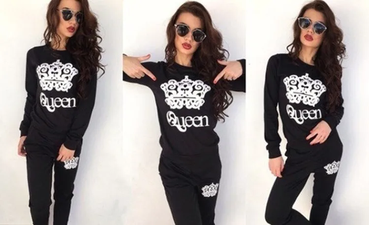 two piece women sets long sleeve imperial crown print women 2 piece outfits sweatsuit fashion sexy pink clothes pants set
two piece women sets long sleeve imperial crown print women 2 piece outfits sweatsuit fashion sexy pink clothes pants set