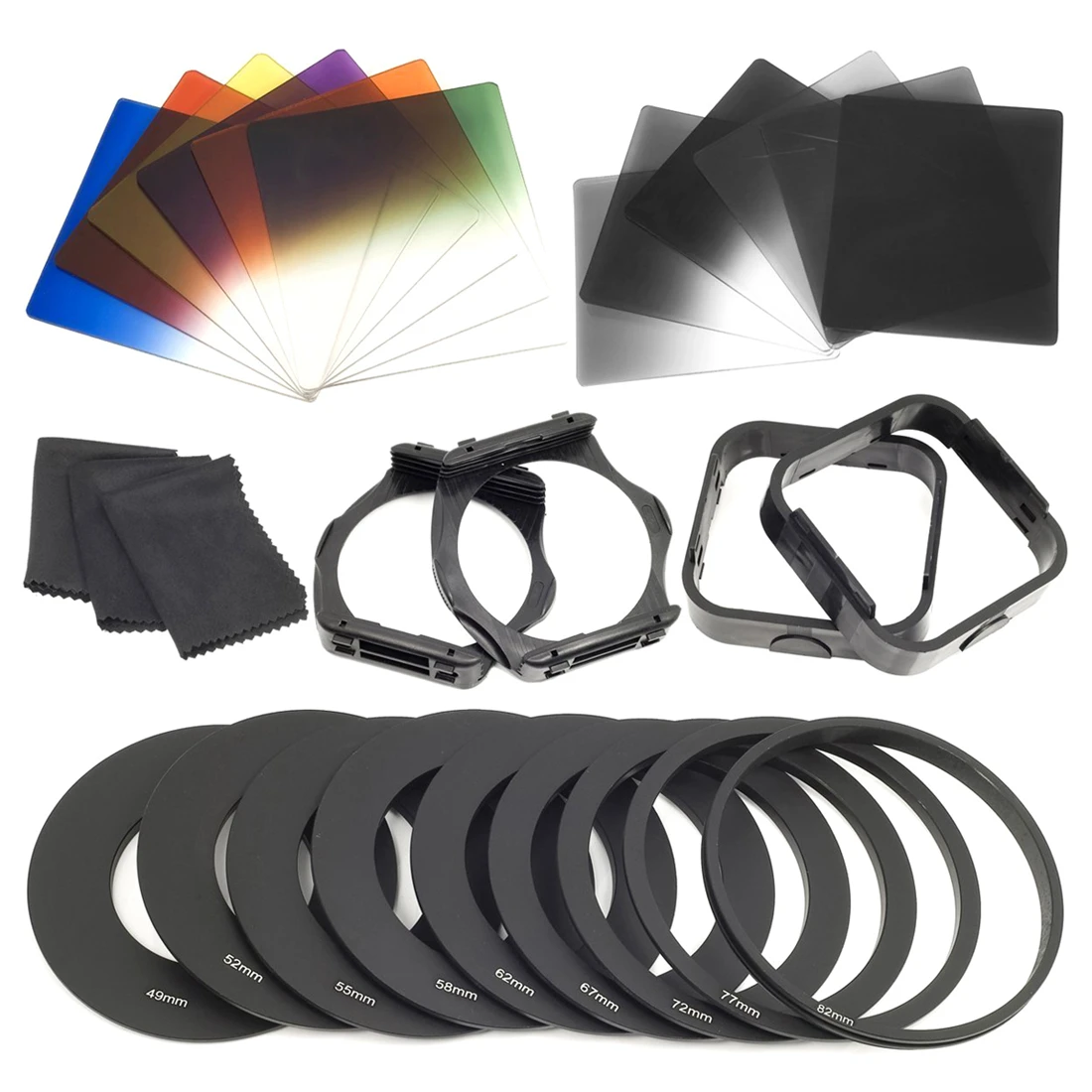 Top Deals 1 set Filters + Ring Adapter FOR cokin p series LF142, 6pcs ND Filters + 6pcs Gradual Color Filter + 9pcs Ring Adapt
Top Deals 1 set Filters + Ring Adapter FOR cokin p series LF142, 6pcs ND Filters + 6pcs Gradual Color Filter + 9pcs Ring Adapt