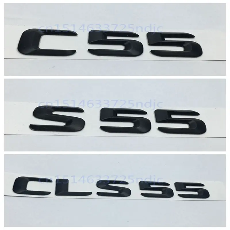 Car Stickers Black C 55 S 55 ClS 55 Word Letters Rear Trunk Emblem Badge Accessories For Mercedes Benz C55 S55 CLS55
Car Stickers Black C 55 S 55 ClS 55 Word Letters Rear Trunk Emblem Badge Accessories For Mercedes Benz C55 S55 CLS55