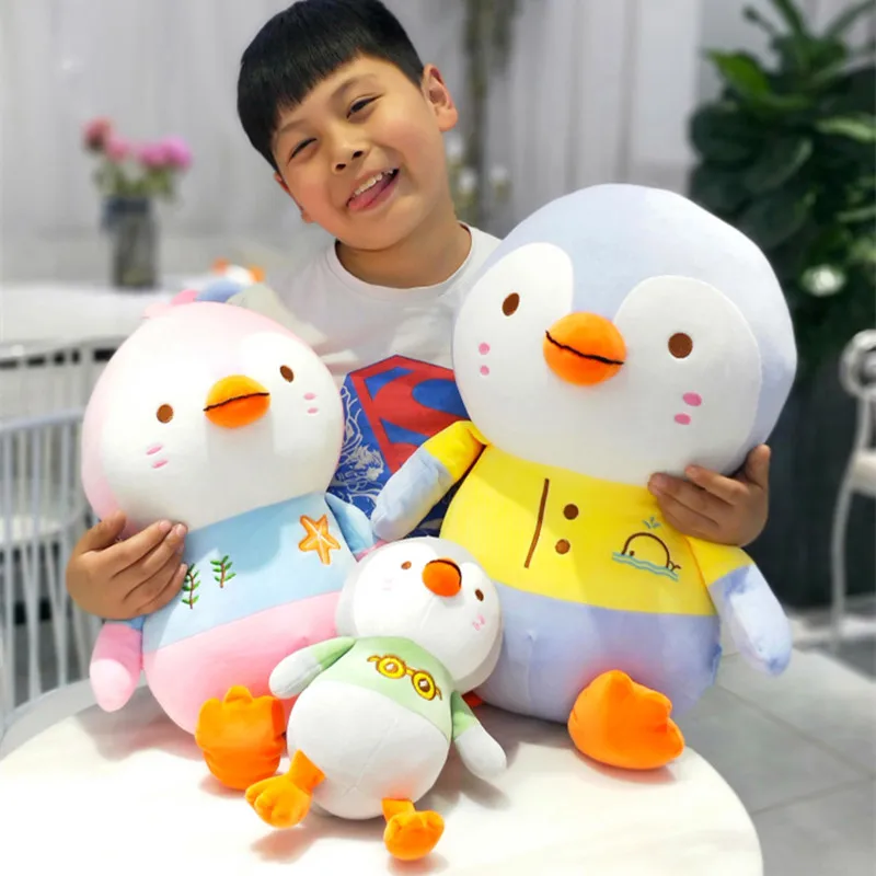 28-60cm Colorful fat Penguin Plush Toys Soft Stuffed Cartoon Animal Doll Pillow for Kids Baby Girls Lovely Xmas Birthday Gifts
28-60cm Colorful fat Penguin Plush Toys Soft Stuffed Cartoon Animal Doll Pillow for Kids Baby Girls Lovely Xmas Birthday Gifts