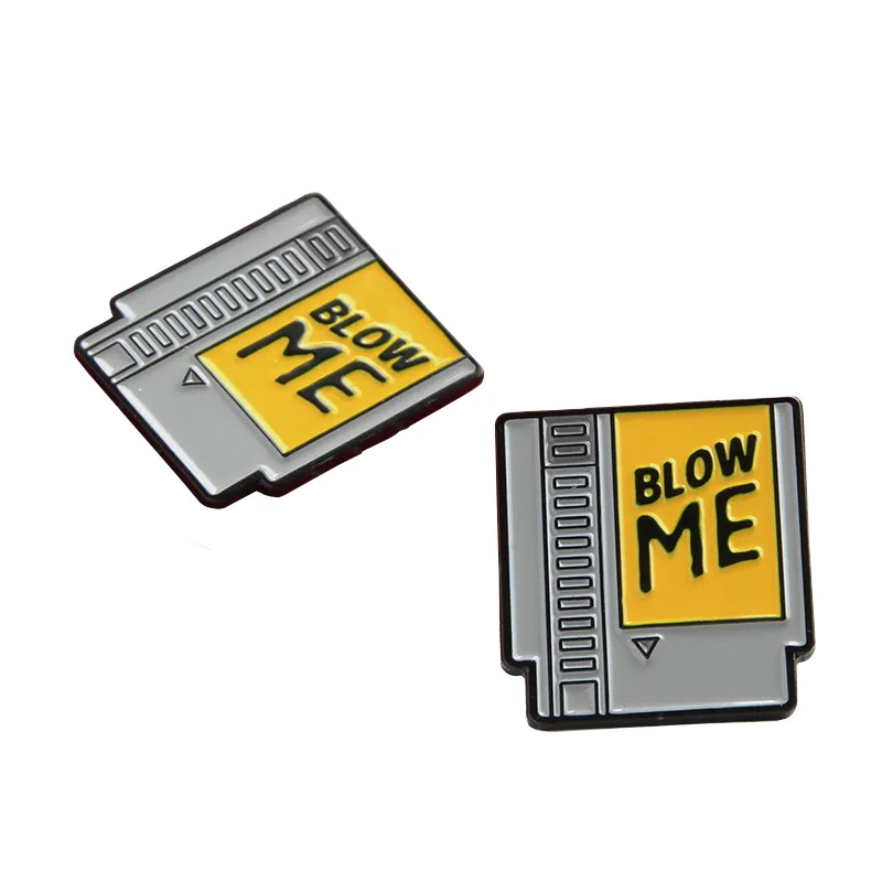 Cartridge enamel pin