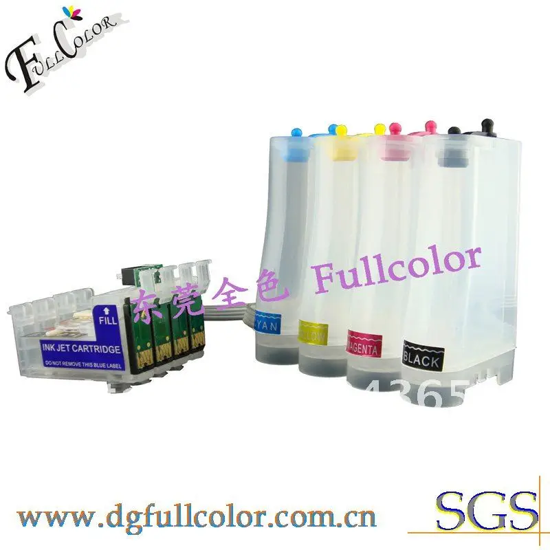 Cheap 4color T1351 Ciss Ink System With Chip For Epson T25 Tx125 Tx123 Tx135 Printer 45sets a Lot
Cheap 4color T1351 Ciss Ink System With Chip For Epson T25 Tx125 Tx123 Tx135 Printer 45sets a Lot