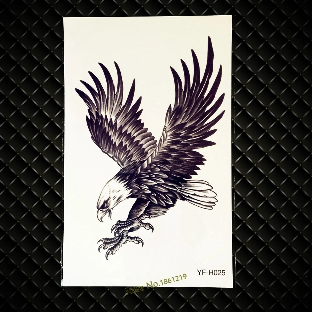 3D Flying Black Eagle Fake Waterproof Tattoo Body Arm Bird Body Art Hawk Tattoos Sexy Man Temporary Tattoo Sleeves Men Stickers
3D Flying Black Eagle Fake Waterproof Tattoo Body Arm Bird Body Art Hawk Tattoos Sexy Man Temporary Tattoo Sleeves Men Stickers