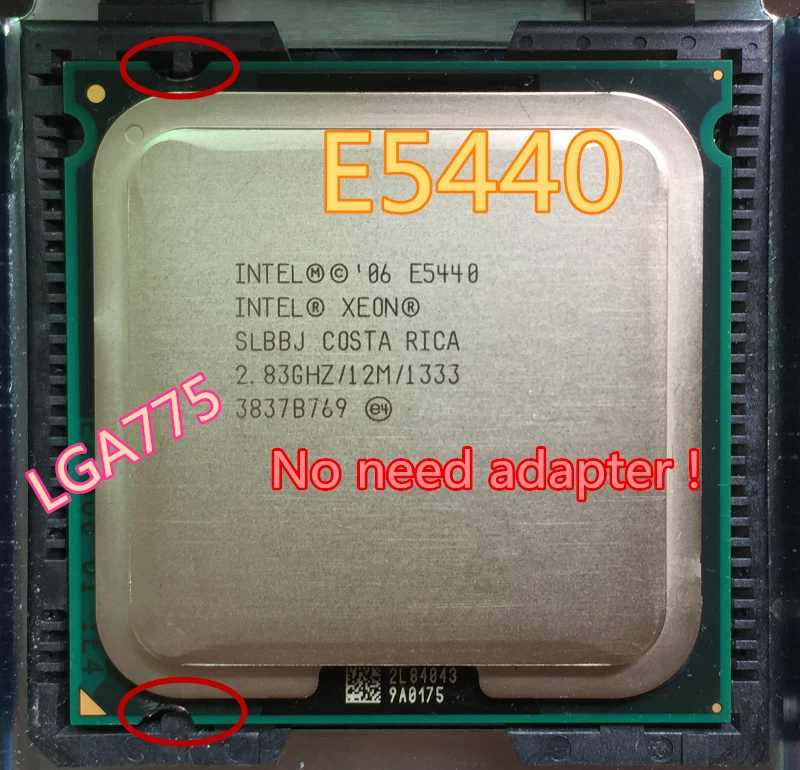 Процессор Intel Xeon E5440 (2 83 ГГц/12 МБ/1333) близок к LGA775 Core 2 Quad Q9650 cpuworks (материнская плата