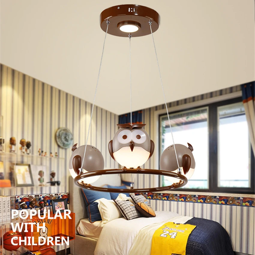 Modern Led Pendant Lamp Creative Cartoon Children's Room Hanging Light,Cute Owl LED Pendant Light Bedroom Eye Protection Lights
Modern Led Pendant Lamp Creative Cartoon Children's Room Hanging Light,Cute Owl LED Pendant Light Bedroom Eye Protection Lights