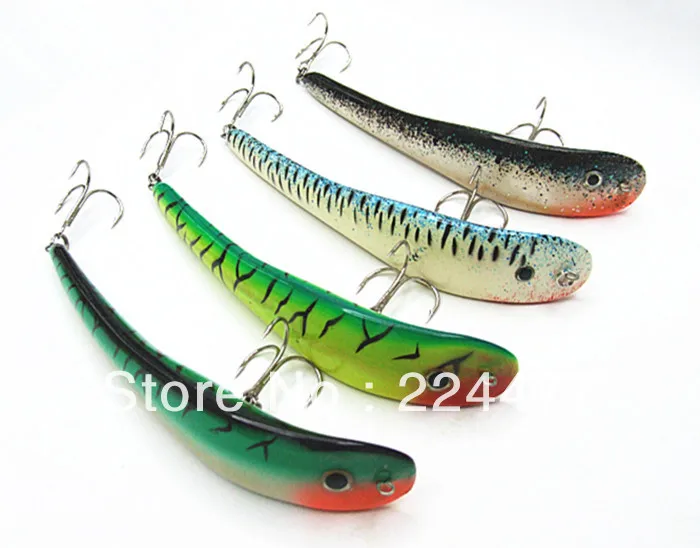 19cm/43g Floaing Sea Fishing Lure Hard Plastic False Bait Bending Long Whiplike Shape Floating on the water surface
19cm/43g Floaing Sea Fishing Lure Hard Plastic False Bait Bending Long Whiplike Shape Floating on the water surface