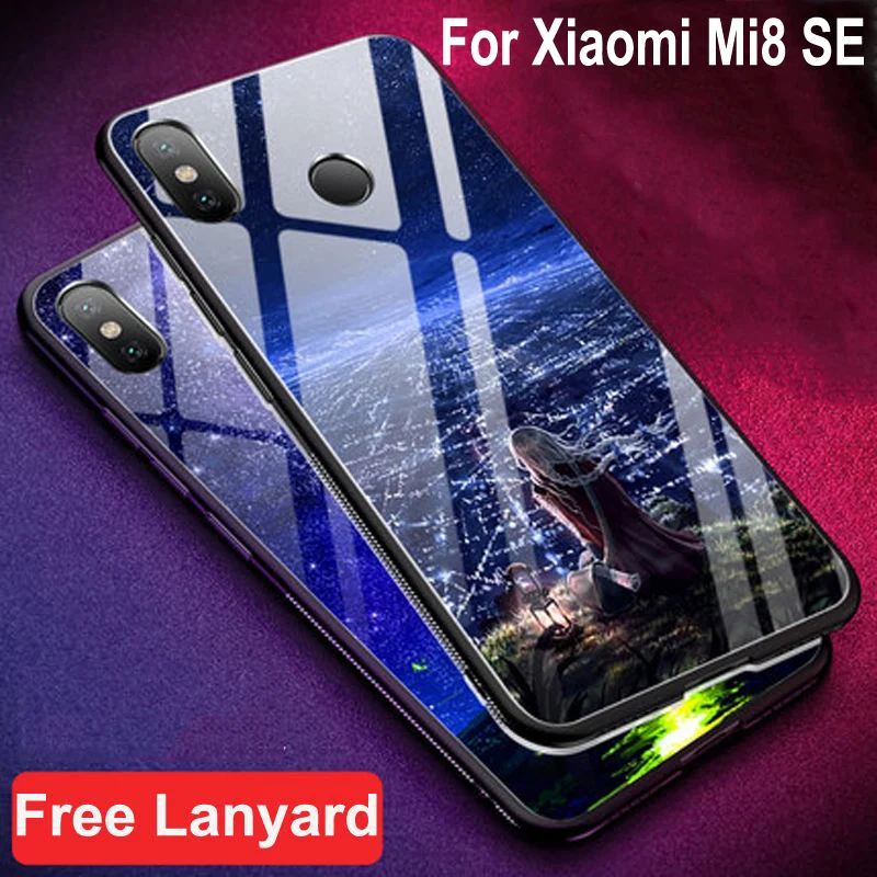 Tempered Glass Case For Xiaomi Mi8 SE Case Soft Silicone Frame Hard Cover 5.88'' For xiaomi 8 se Case mi8se cases phone shell
Tempered Glass Case For Xiaomi Mi8 SE Case Soft Silicone Frame Hard Cover 5.88'' For xiaomi 8 se Case mi8se cases phone shell
