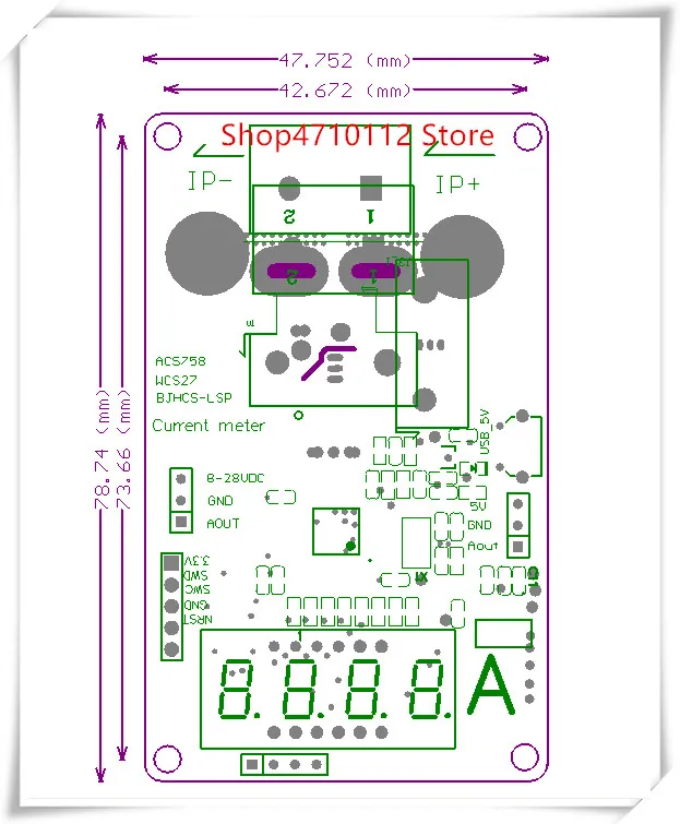 NEW 1PCS/LOT ACS758ECB-200B ACS758ECB 200B ACS758 0-200A DC Current meter Current Rang 0-200A 0.01/1A
NEW 1PCS/LOT ACS758ECB-200B ACS758ECB 200B ACS758 0-200A DC Current meter Current Rang 0-200A 0.01/1A