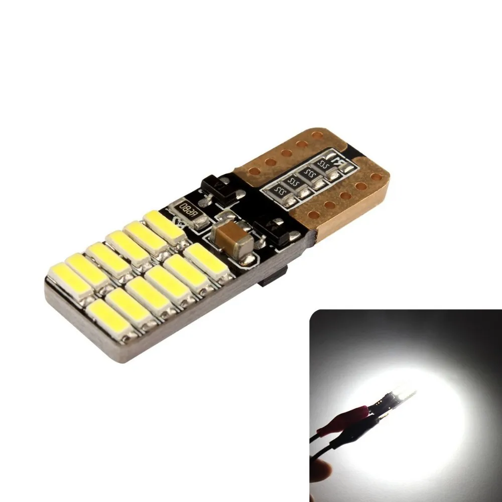 4X BOMBILLAS LED SAMSUNG 4014 SMD Chip 5W T10 W5W CANBUS CON LENTE BLANCO PURO ULTIMA GENERACION High Quality
4X BOMBILLAS LED SAMSUNG 4014 SMD Chip 5W T10 W5W CANBUS CON LENTE BLANCO PURO ULTIMA GENERACION High Quality