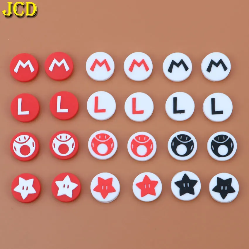 JCD 4PCS Silicone Joystick Grip Caps Analog Joystick Cover Case For Nintend Switch NS for PokeBall Plus Controllers Joypad
JCD 4PCS Silicone Joystick Grip Caps Analog Joystick Cover Case For Nintend Switch NS for PokeBall Plus Controllers Joypad