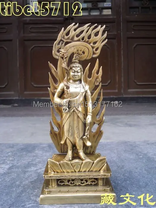 Tibetan Bronze Acalanatha buddha statue with dragon Cane 27 cm 1.2 KG Bronze Finish Buddha Healing Statue
Tibetan Bronze Acalanatha buddha statue with dragon Cane 27 cm 1.2 KG Bronze Finish Buddha Healing Statue