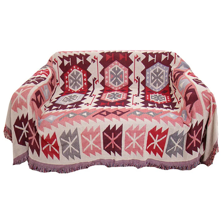Boho Sofa Towel Linen Fabric Jacquard Single Double Sofa Cover Dust Cover Multi-function Blanket
Boho Sofa Towel Linen Fabric Jacquard Single Double Sofa Cover Dust Cover Multi-function Blanket