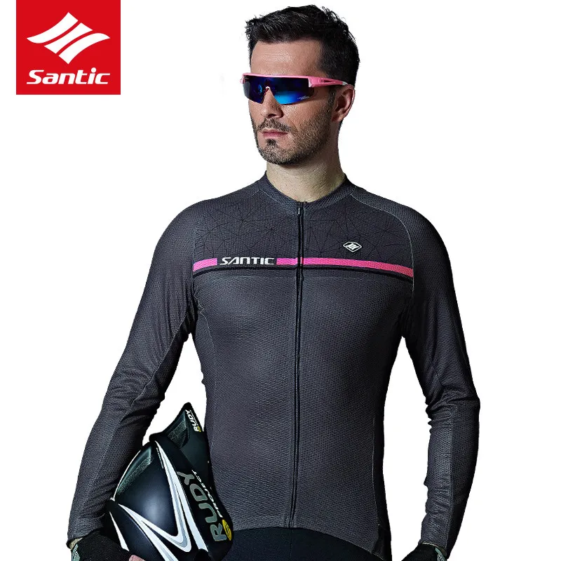 Santic Men Cycling Jersey Long Sleeve 2021 Autumn Breathable Quick Dry Downhill DH MTB Road Bike Jersey Maillot Ciclismo Gray
Santic Men Cycling Jersey Long Sleeve 2021 Autumn Breathable Quick Dry Downhill DH MTB Road Bike Jersey Maillot Ciclismo Gray