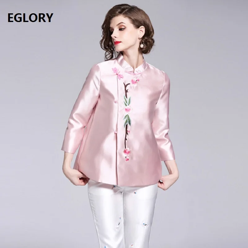 High Quality Brand Plus Size New Jackets Coat Autumn Fashion Women Flower Embroidery Long Sleeve Short Coat Female Jacket XXL
High Quality Brand Plus Size New Jackets Coat Autumn Fashion Women Flower Embroidery Long Sleeve Short Coat Female Jacket XXL
