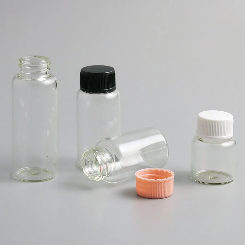 8ml 15ml 20ml 30ml Refillable Empty Transparent Glass Bottles Vials With Plastic Cap For Essential Oil Using 360pcs
8ml 15ml 20ml 30ml Refillable Empty Transparent Glass Bottles Vials With Plastic Cap For Essential Oil Using 360pcs