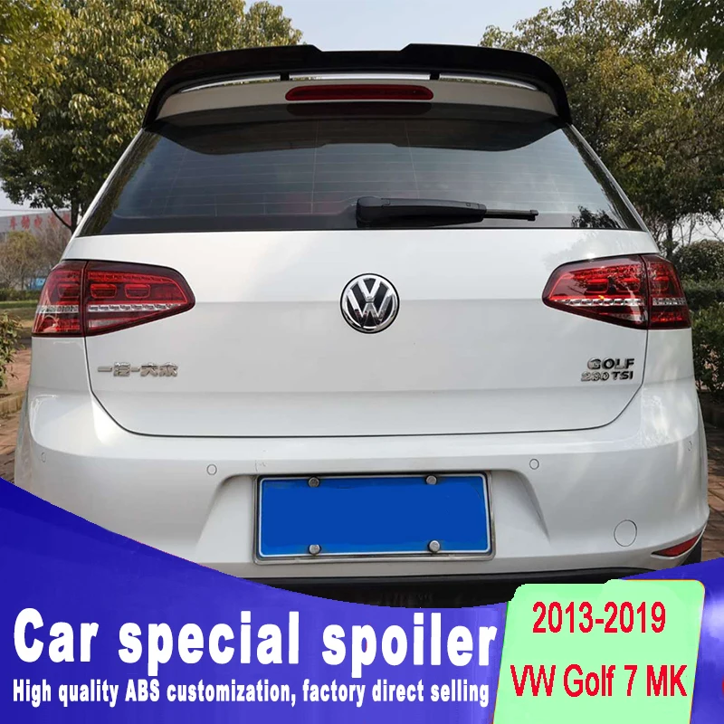 2013 2014 2015 2016 2017 2018 2019 спойлер для Volkswagen Golf 7 MK7 на заднее окно гольфа задний от