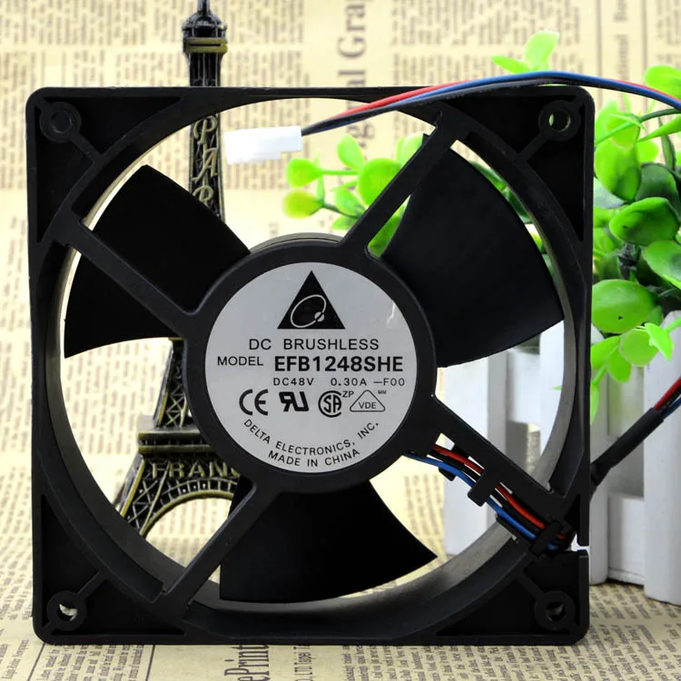 Электронная сигарета Delta Electronics EFB1248SHE -F00, постоянный ток 48 В, 0,30 А, 3-проводная, 120x120x38 мм, 120 мм, 12 см, Инверторные вентиляторы охлаждения сервера
Электронная сигарета Delta Electronics EFB1248SHE -F00, постоянный ток 48 В, 0,30 А, 3-проводная, 120x120x38 мм, 120 мм, 12 см, Инверторные вентиляторы охлаждения сервера