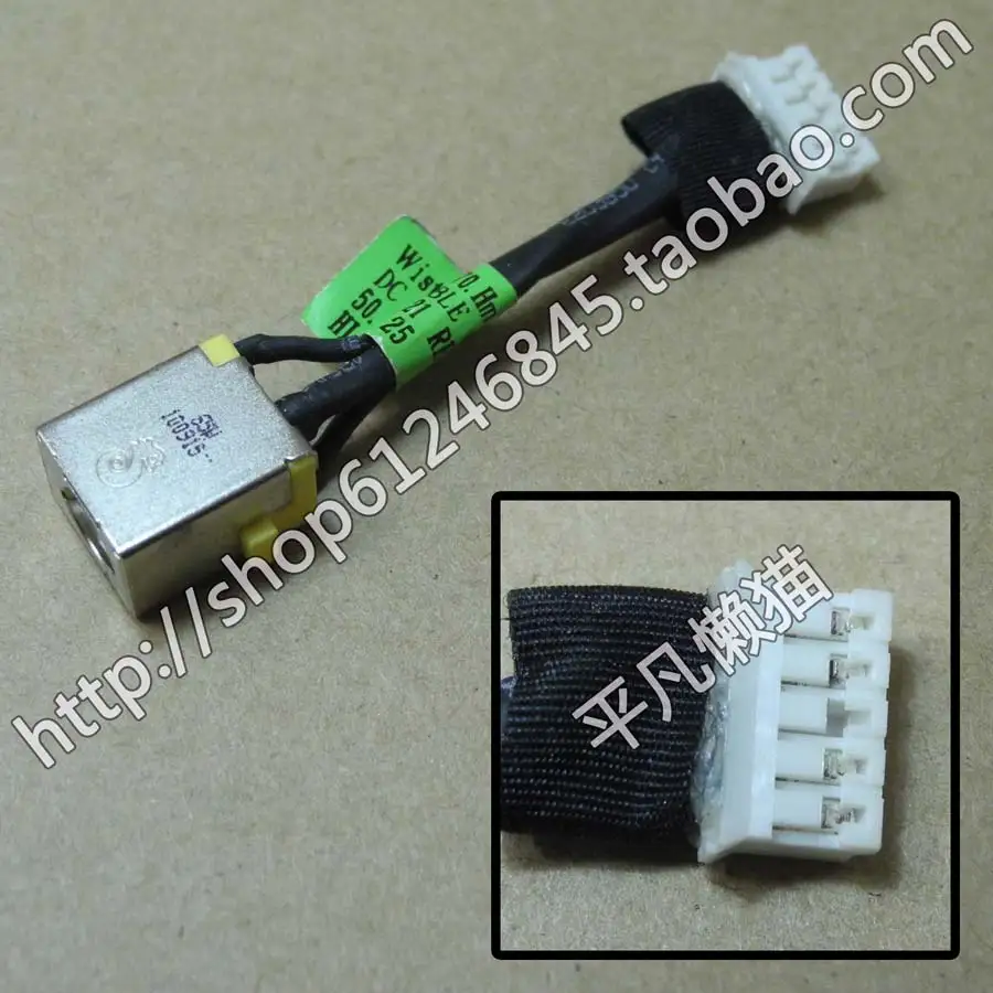 Free shipping For original For ACER 7741g 7741z 7551 7551G 7552 With line power connector head
Free shipping For original For ACER 7741g 7741z 7551 7551G 7552 With line power connector head