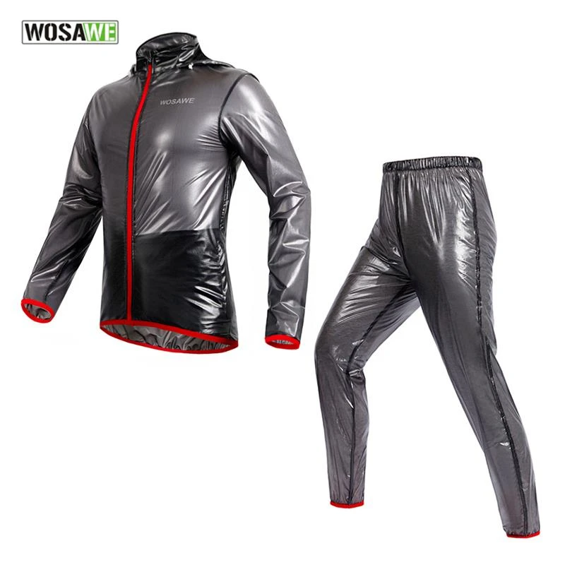 WOSAWE 2017 New Cycling Raincoat Waterproof Windproof Bicycle Jacket Outerwear Jersey Cycling Rain Jersey Set
WOSAWE 2017 New Cycling Raincoat Waterproof Windproof Bicycle Jacket Outerwear Jersey Cycling Rain Jersey Set