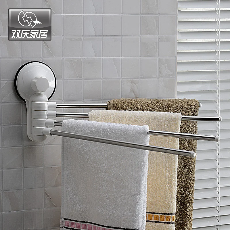 Wall Mounted Suction Cup Type Stainless Steel Towel Bar Rotatable Towel Rack Holder For Batheroom Accessories
Wall Mounted Suction Cup Type Stainless Steel Towel Bar Rotatable Towel Rack Holder For Batheroom Accessories