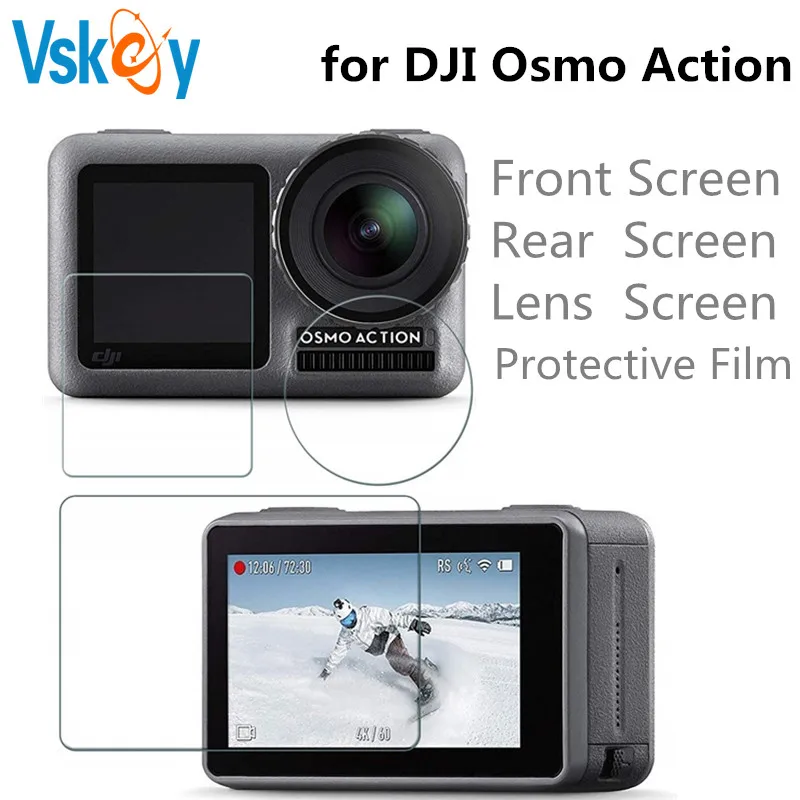VSKEY 150 шт. закаленное стекло для Dji Osmo экшн-Спорт Защита для экрана камеры устойчивая к царапинам Защитная пленка для переднего и заднего объе...
VSKEY 150 шт. закаленное стекло для Dji Osmo экшн-Спорт Защита для экрана камеры устойчивая к царапинам Защитная пленка для переднего и заднего объе...