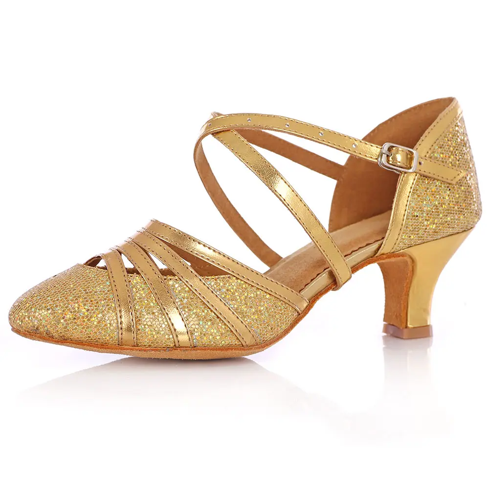 Sequins Latin Dance Shoes Woman Gold Silver Glitter Girl Ladies Salsa Tango Ballroom Dancing Shoes High Heels 5cm Female Sandals
Sequins Latin Dance Shoes Woman Gold Silver Glitter Girl Ladies Salsa Tango Ballroom Dancing Shoes High Heels 5cm Female Sandals